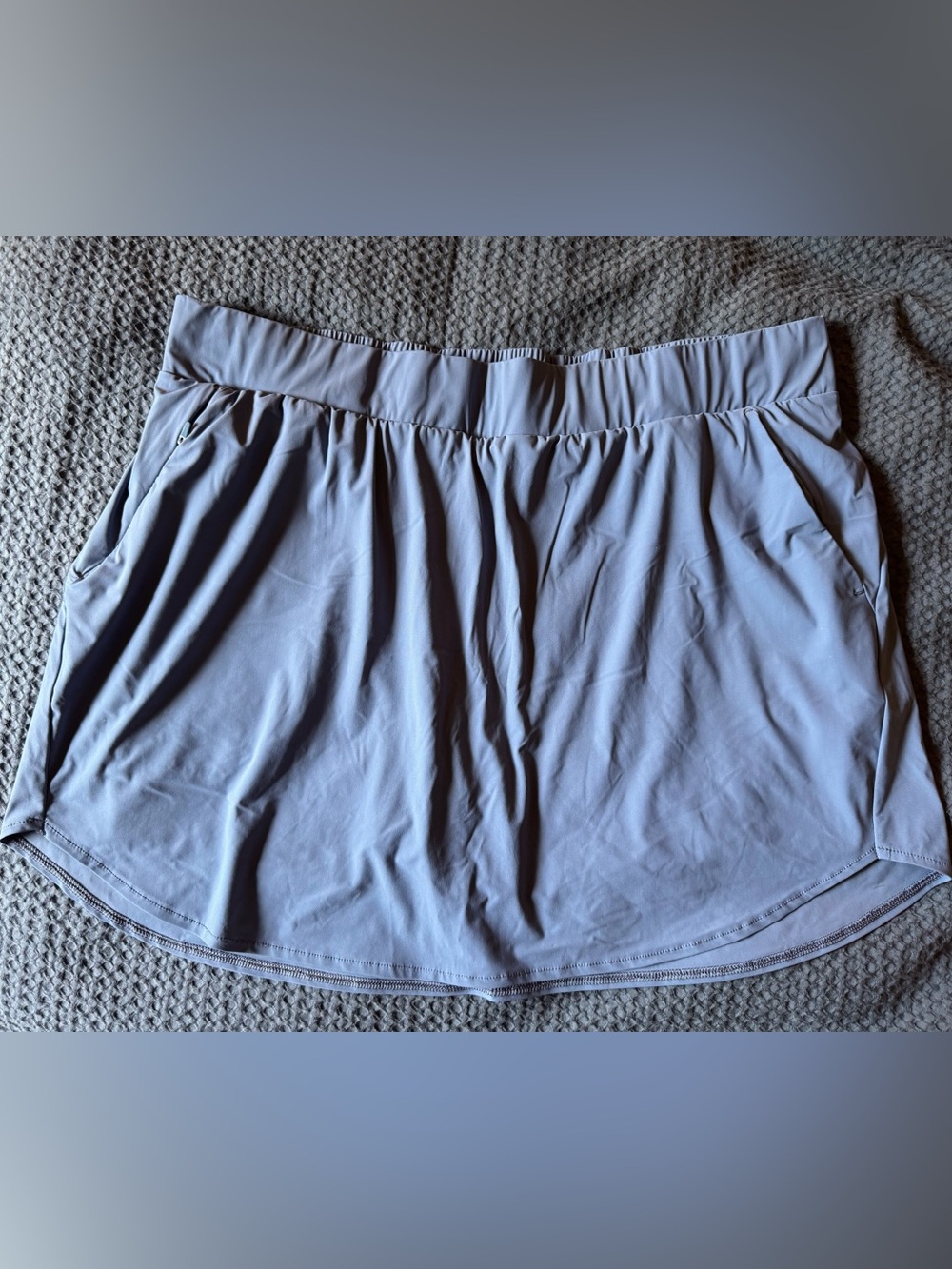 all in motion blue skort with drawstring waist Sz XL